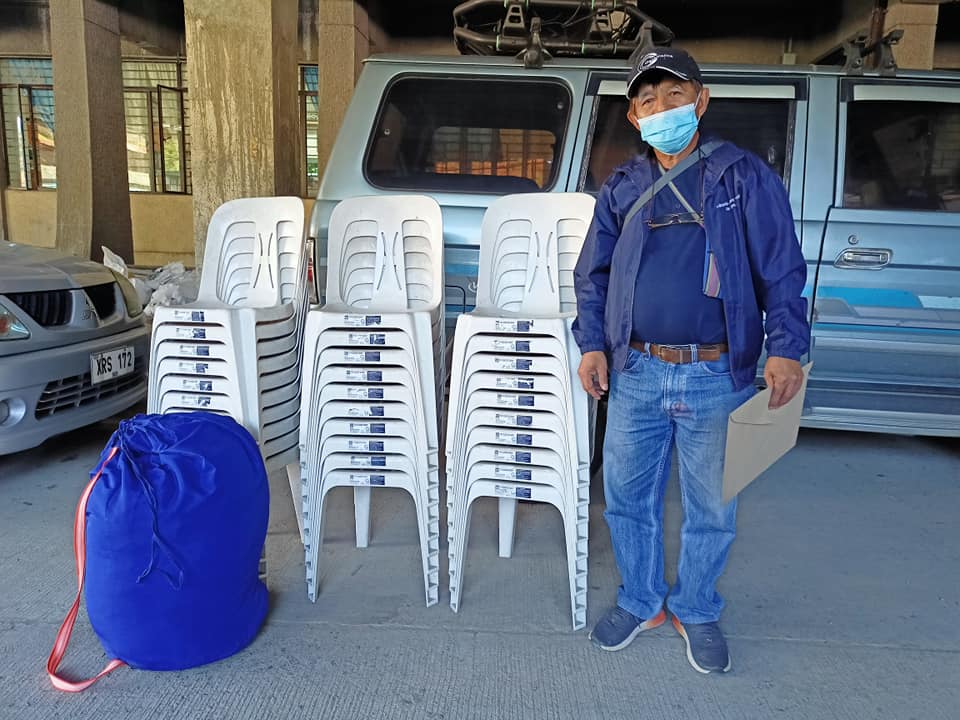 New Tents and Monoblock Chairs Donated to Barangays 2