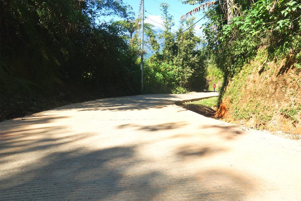 Newly Improved Provincial Road 325-Meter Section of Mankayan-Bedbed Provincial Road 3