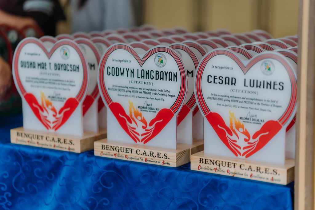 Benguet CARES (Cordillera Athletic Recognition for Excellence in Sports) Awards program 1