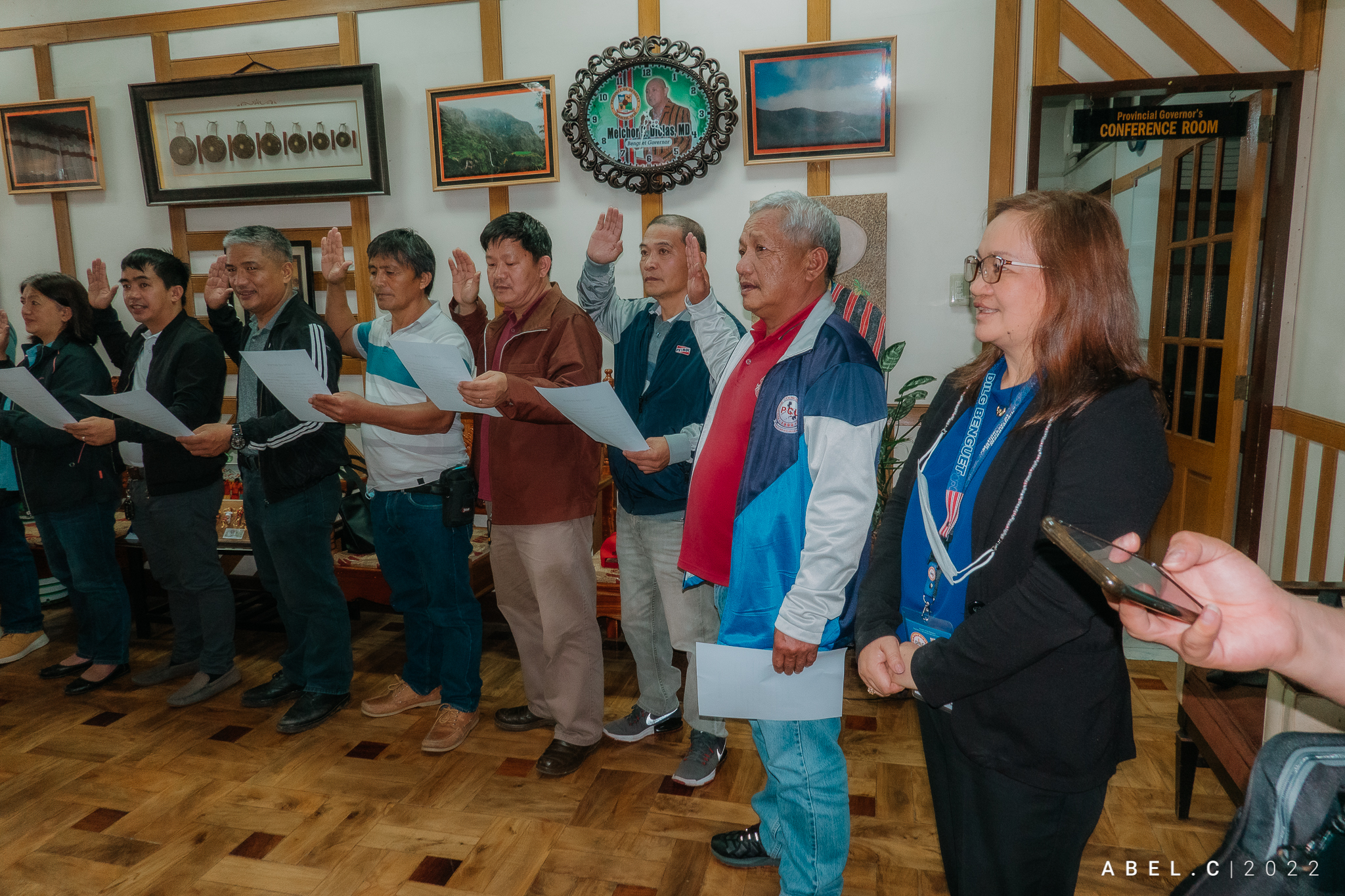 NEW PCL-BENGUET OFFICIALS PROCLAIMED4