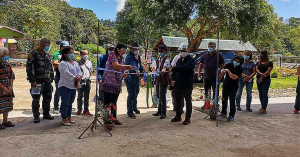 KAPANGAN CENTRAL ELEMENTARY SCHOOL OPEN GYMNASIUM RIBBON CUTTING AND TURN OVER CEREMONY