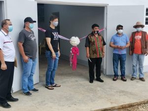 Blessing and turn-over ceremony for the newly constructed Modified Isolation Facility of Itogon in Malasin, Ucab, Itogon