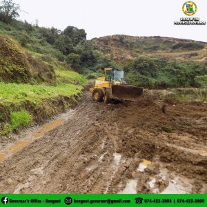 Clearing of the 2-km J2017-Badayan-Awmil-Pugo-Sinto-BPI Lam-ayan Road in Buguias, Benguet