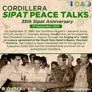 Cordillera SIPAT PEACE TALKS 35th Anniversary