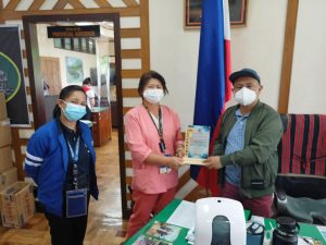DepEd CAR awarded a plaque of appreciation to the Provincial Government of Benguet
