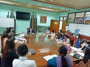 Meeting with Different District Hospitals and BeGH