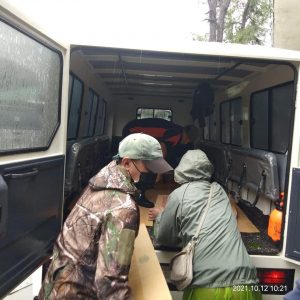 Provincial Response Team Delivers Relief Goods for Families affected by TS Maring in Itogon, Benguet