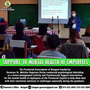 Support to Mental Health of Employees