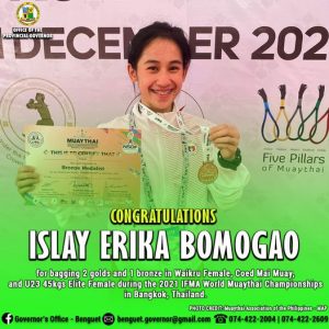 Congratulations to one of our prides, Islay Erika Bomogao!​