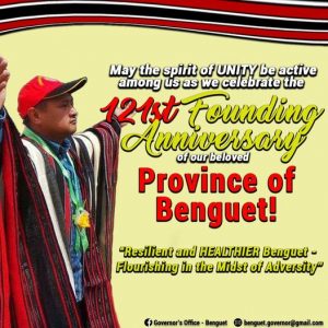 HAPPY 121st FOUNDING ANNIVERSARY KAKAILIYAN NGA IBENGUET!​