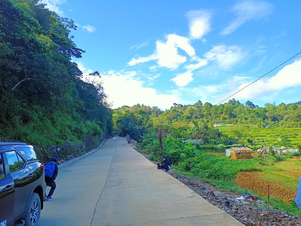 PROV'L ROAD IN KAPANGAN IMPROVED FOR SAFER TRAVEL 1