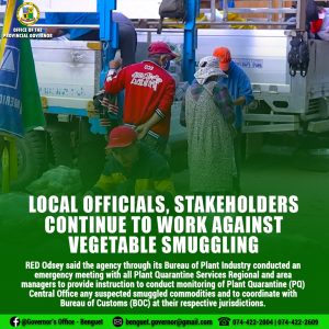 Local Officials, Stakeholders Continue to Work Against Vegetable Smuggling