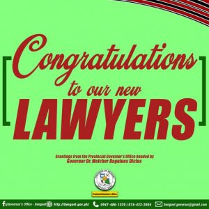 Congratulations to our new Lawyers!