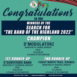 Search for the Band of the Highland 2022!